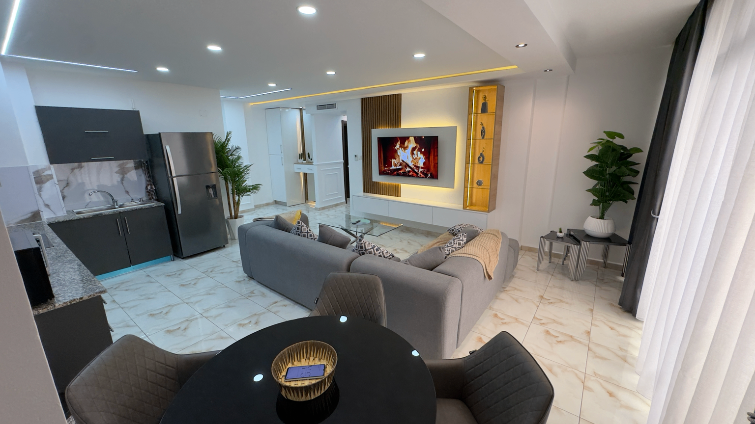 Intérieur de The Horizon, location courte durée à Béjaïa