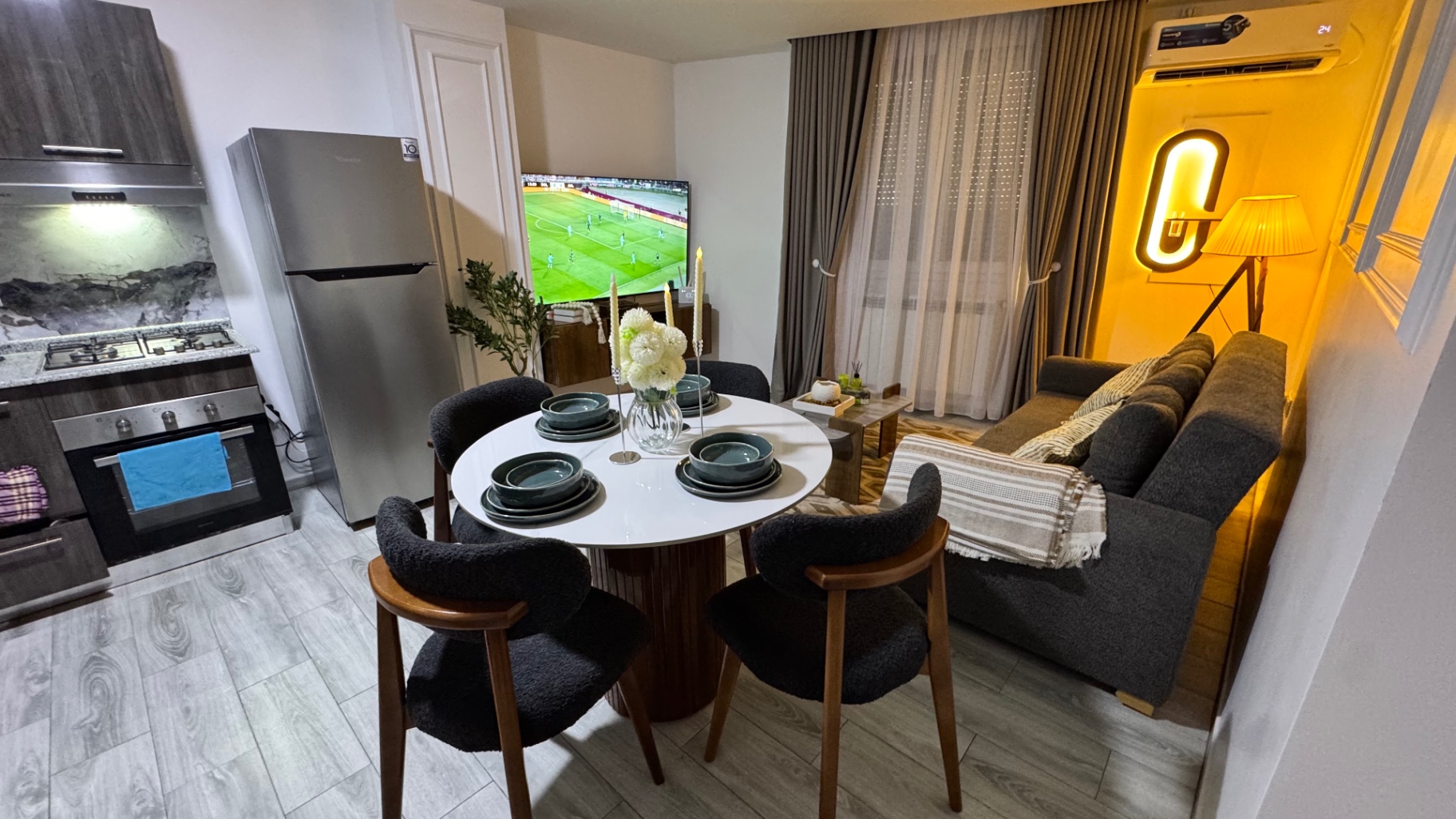 Intérieur de The Grey Nest, location courte durée à Béjaïa